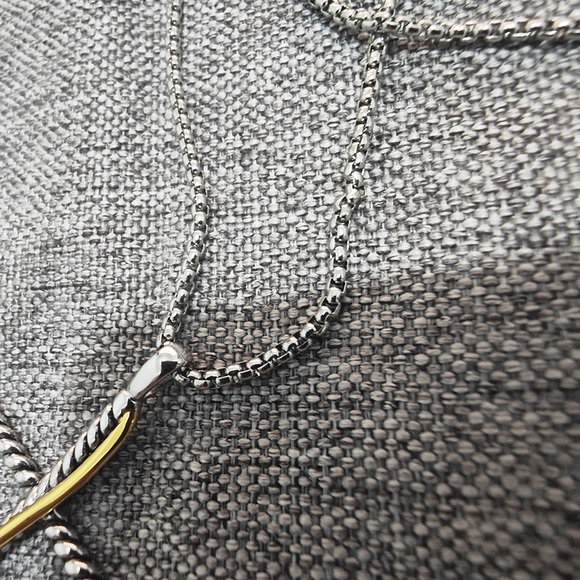 David Yurman Cross Necklace - Picture 4 of 5